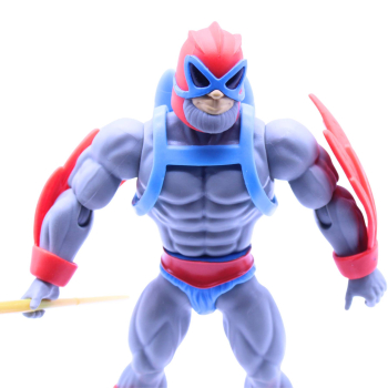 Masters of the Universe Cartoon Collection Stratos 2024 – Actionfigur 14 cm mit Zepter | hoppla-stuff.de